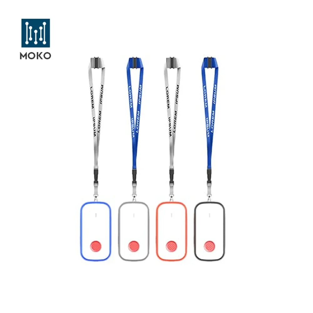 Helium LoRaWAN GPS People Tracker SOS Panic Button for Visitor/Staff Management