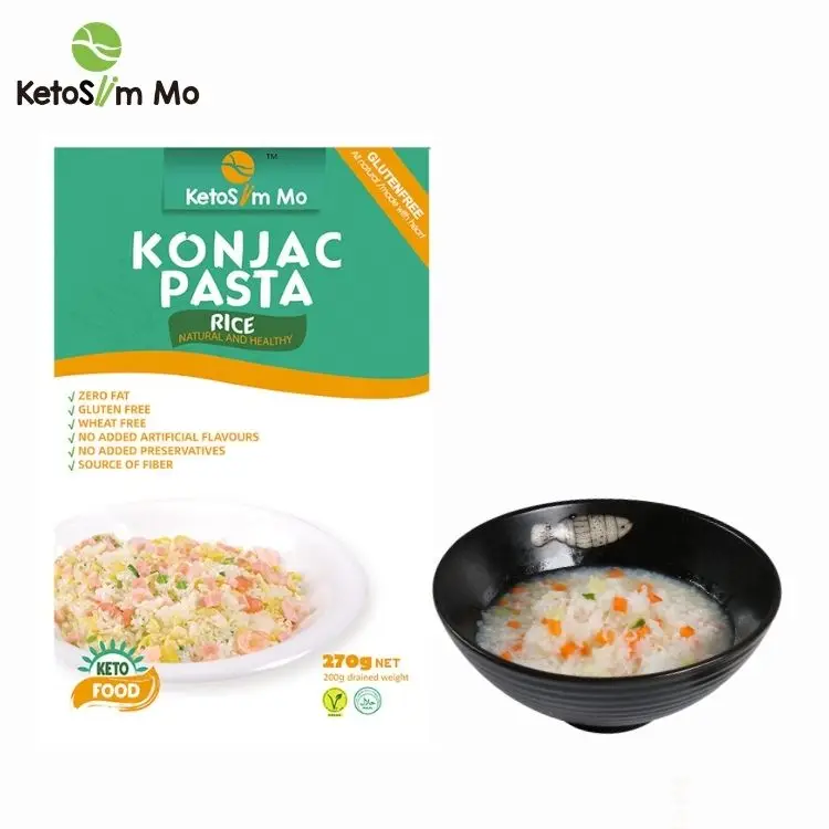 Новая жидкая смесь для быстрого похудения Shirataki Konjac рис с высоким содержанием белка предварительно приготовленная каша konкак Konnyaku