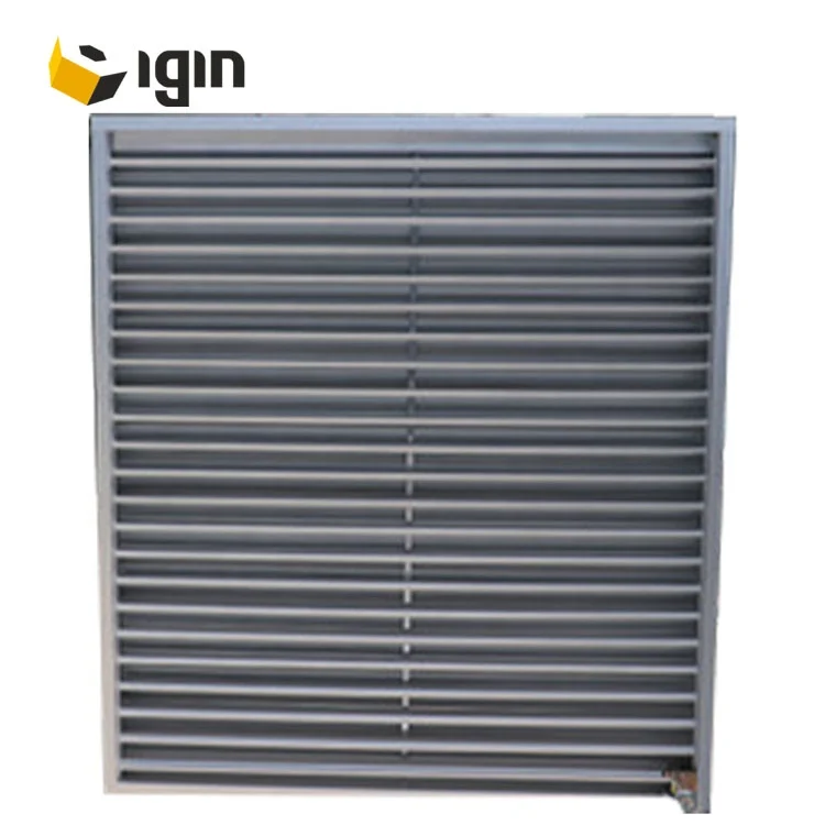 
High Quality Architectural Exterior Ventilation Aluminium Profile Facade Louvers 
