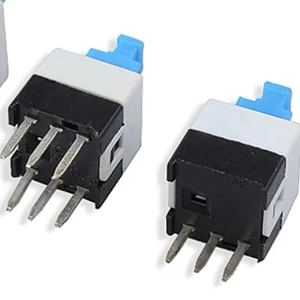 China Professional Manufacture Factory Hot Sales 6 Pin Electronic Micro Switch Push Button