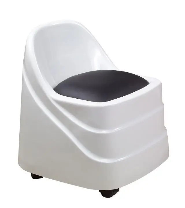 Technician Stool Chair with Wheels  Manicure Technician Pedicure Stool