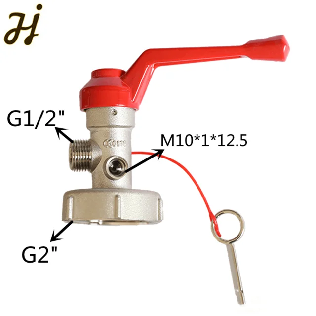 
25KG Wheeled Trolley type dry powder fire extinguisher valve 