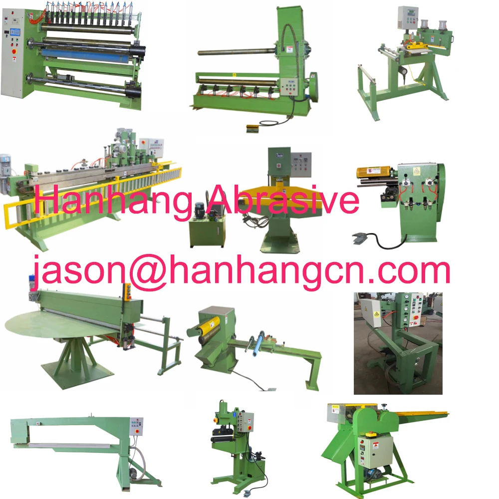 higher quality Abrasive cloth  roll slitting machine