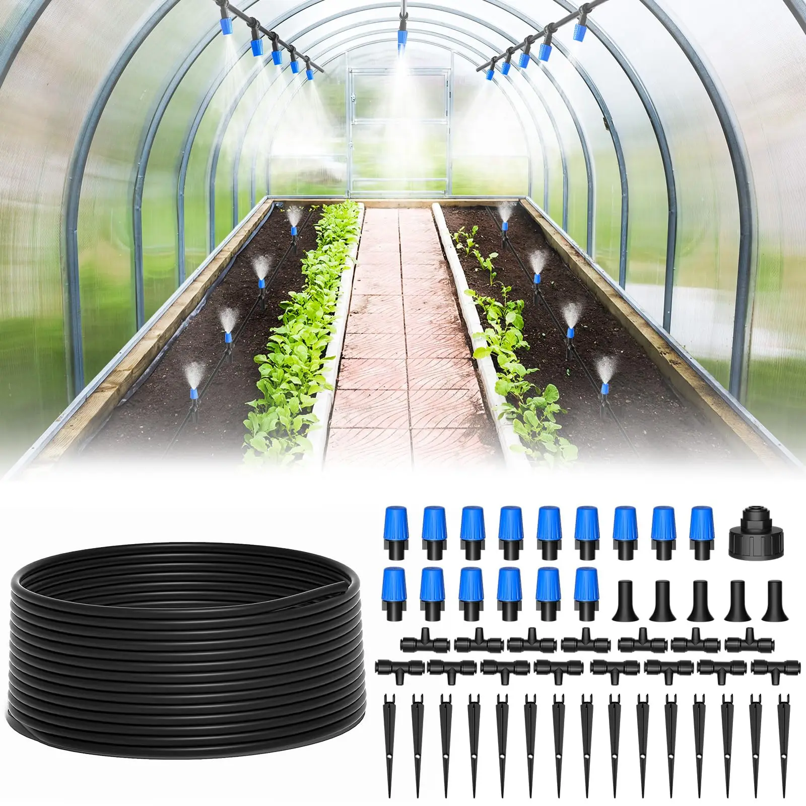 3 Hectare drip line irrigation system for garden watering hose Agricultural system hose farming drip irrigation tape full kits