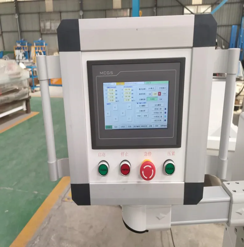  Заводской алюминиевый профиль CNC фрезерный и сверлильный станок для алюминиевых окон
