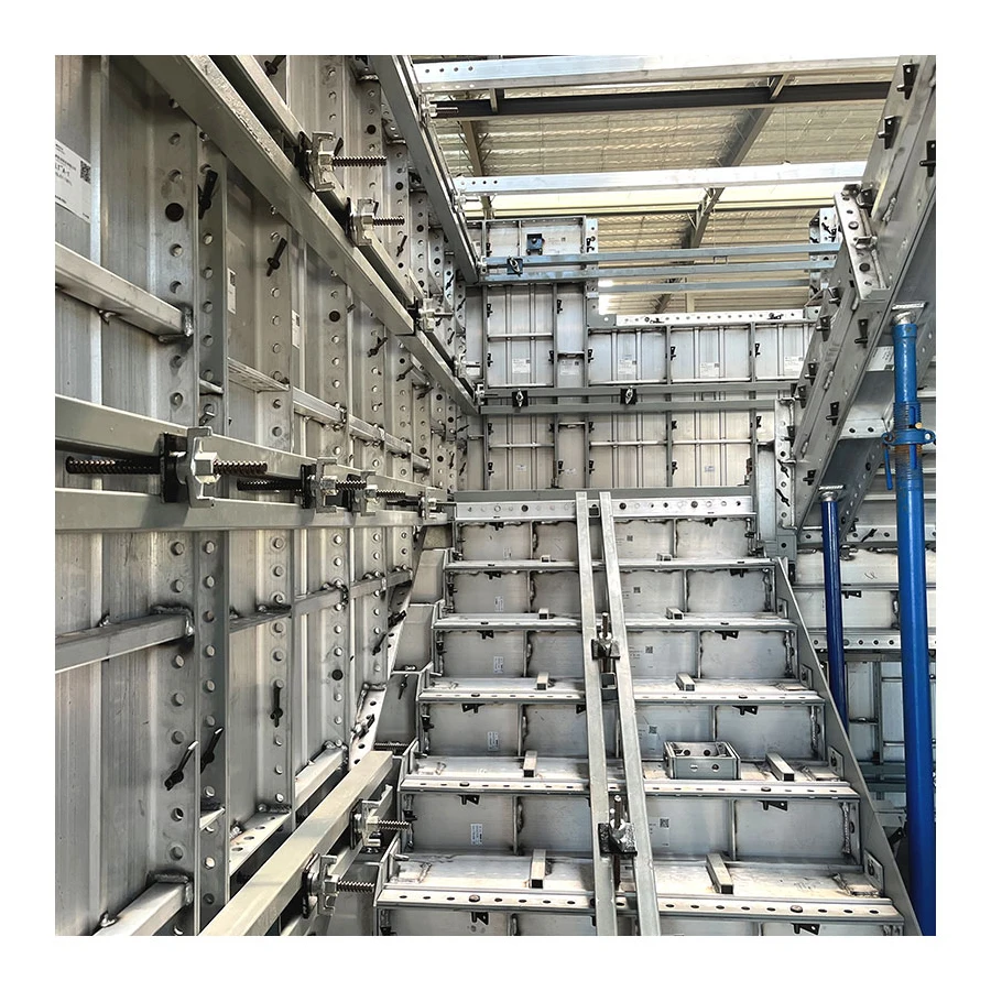 6061-t6 aluminum alloy shutter precast flexible circular curved formwork form concrete floors