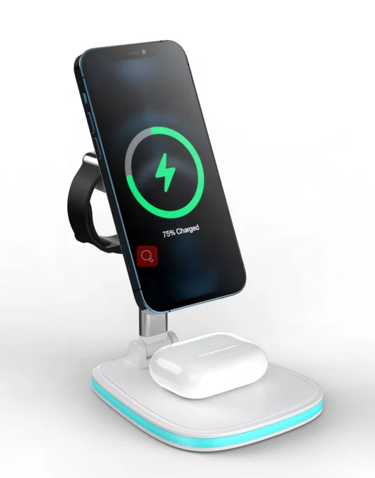 multiple charging station for 3-in-1 wireless charging pad 3 in 1 wireless charging station for 3 wireless charger magnetic
