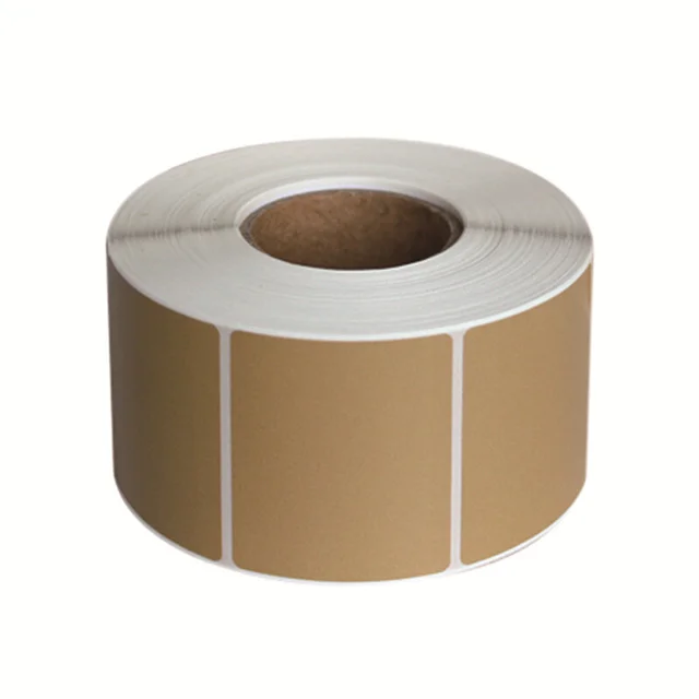 Kaililong Waterproof Factory-direct Customized Self Adhesive Roll Kraft Paper Label Sticker