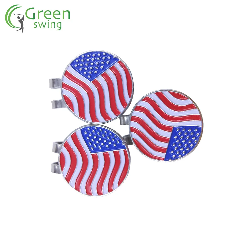 Personalized Ball Marker with Magnetic Golf Hat Clip
