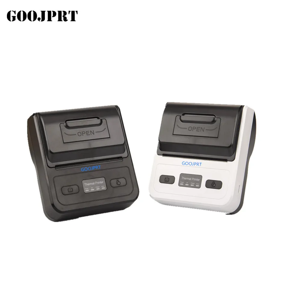 Type-C Mini Printer No ink No Ribbon 80mm Thermal Receipt Printer Compatible with Mobile Phone