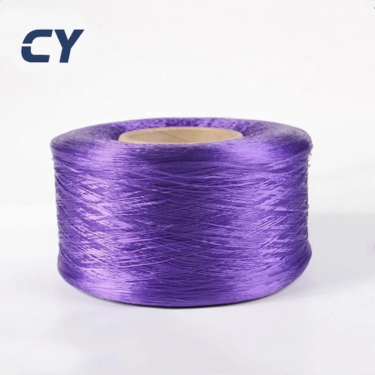 High tenacity  polypropylene fdy yarn uv stabilized polypropylene yarn color polypropylene spun yarn