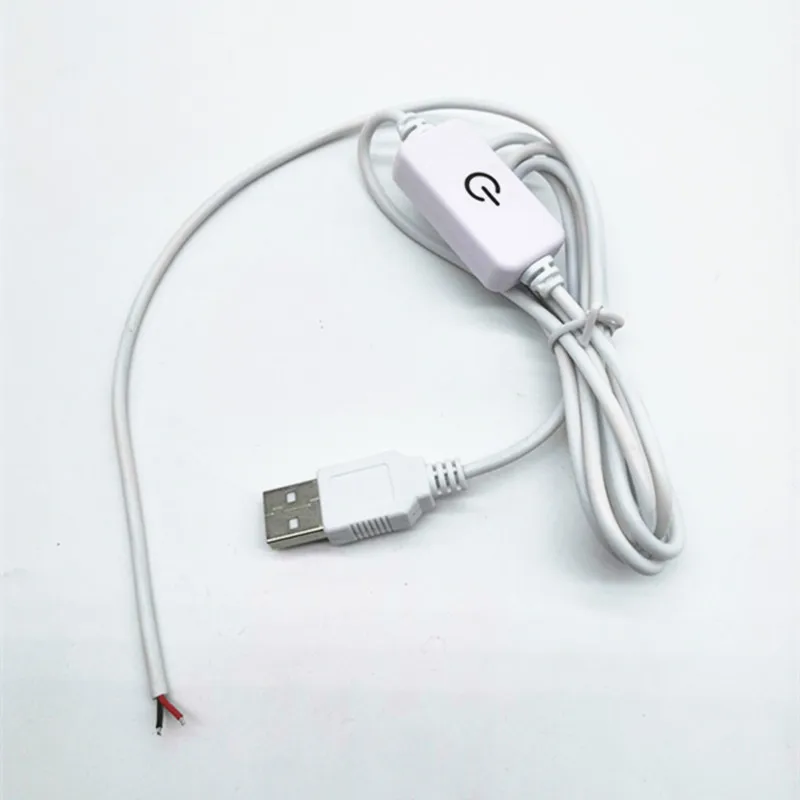Custom USB to Open End Cable with 501 Power On /Off Switch USB Charging Cable for Pi 2 Pi 3