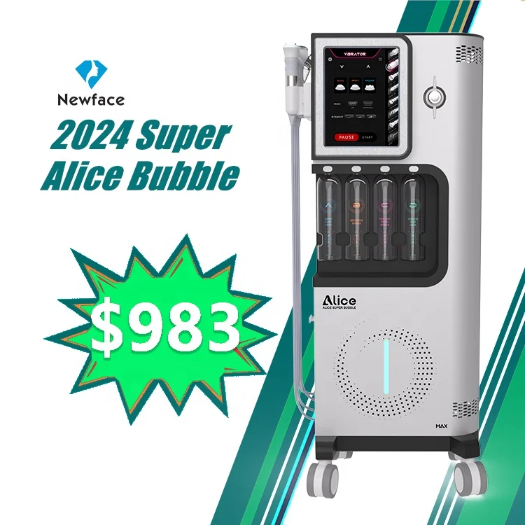Newface CE Aqua Peel Jet Hydra Dermabrasion Bubble Oxygen Wrinkle Remove Skin Care Repair System Beauty Facial Spa Machine Hydro