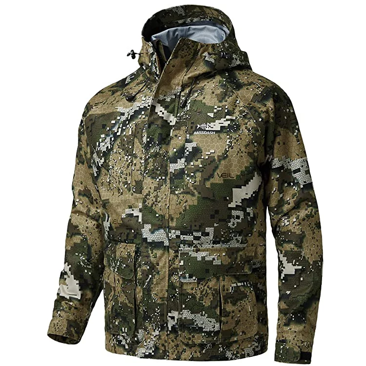 Walker Breathable Waterproof Fishing Hunting Wading Jackets with Silent Outer Fabric for Men Women