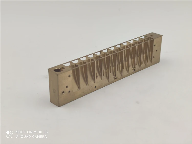 
China New Product CNC Processing Brass Harmonica 