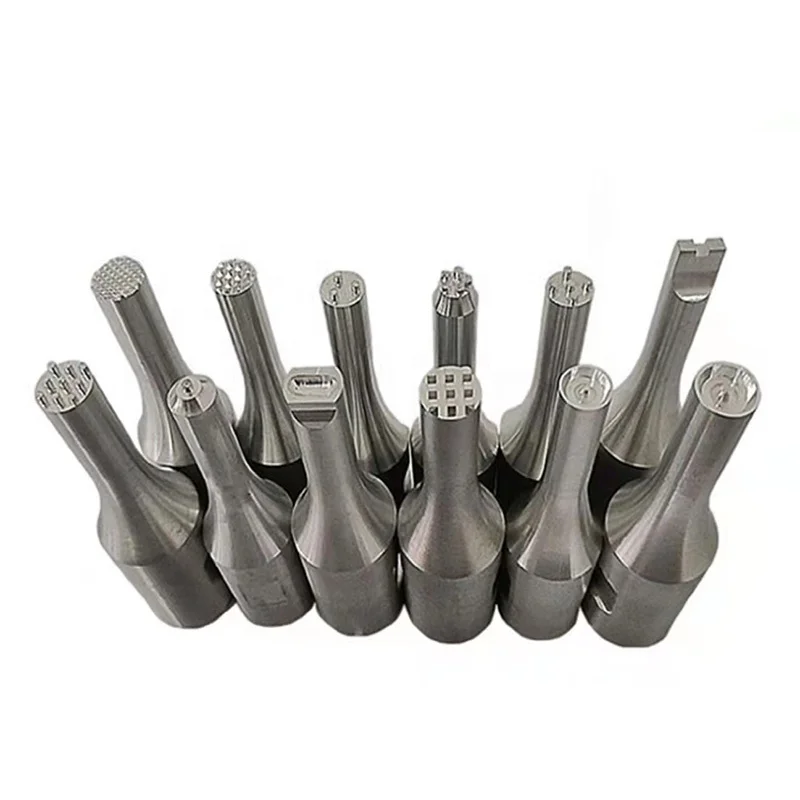 Нестандартный Ультразвуковой ручной Преобразователь точечной сварки, сменные формы, индивидуальная обработка, головки ультразвукового инструмента