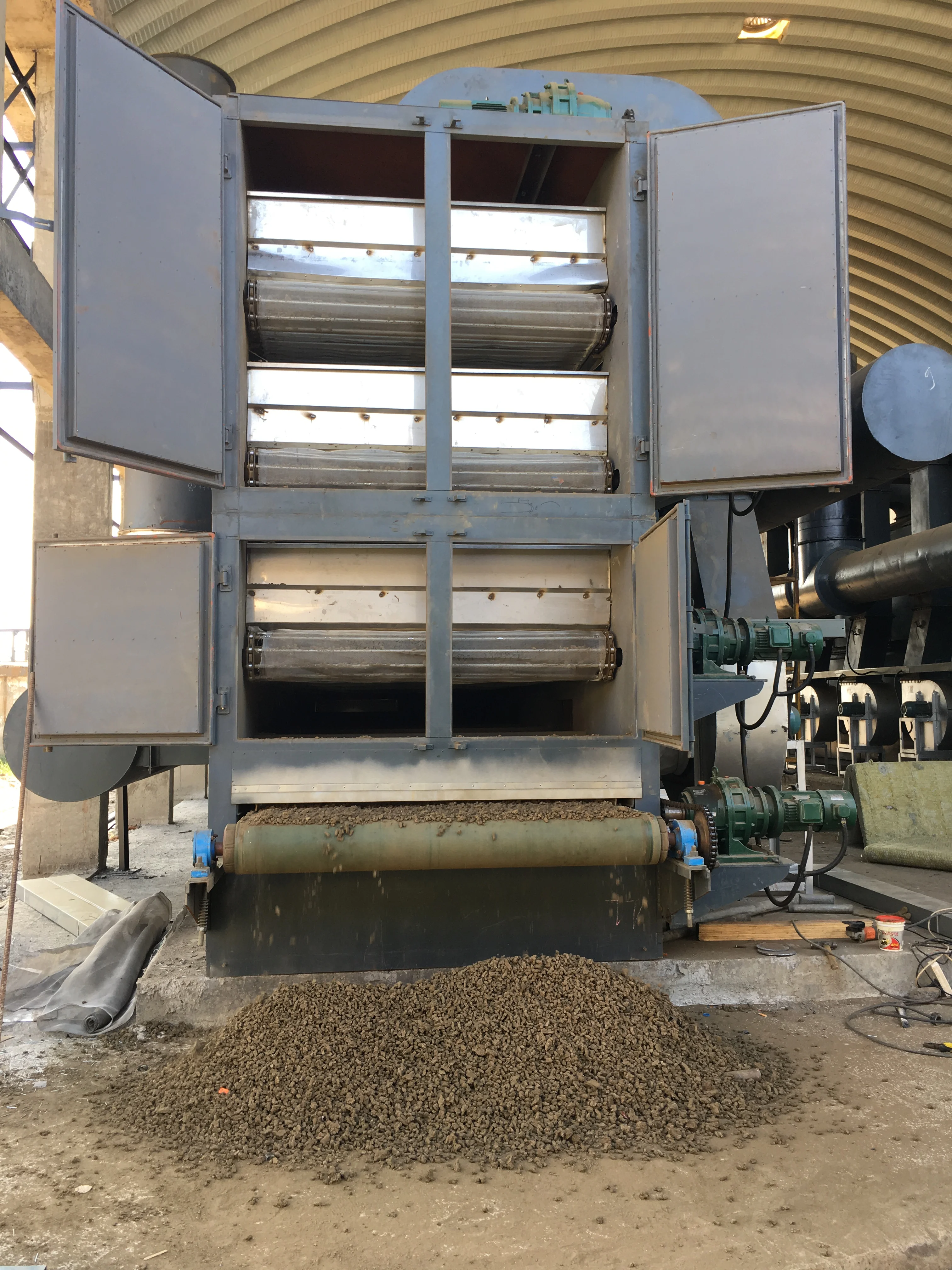 Seaweed Waste drying equipment  mesh Belt Dryer for Coconut Flakes