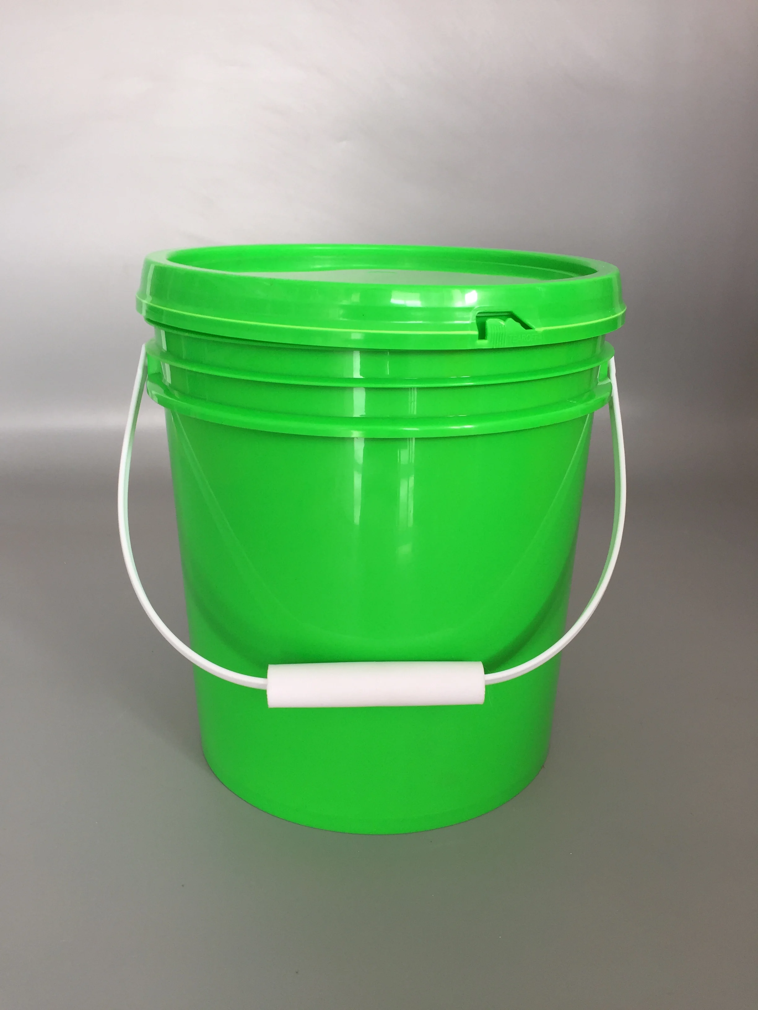 wholesale food grade round bucket 10 litre industrial Recyclable paint plastic pail bucket