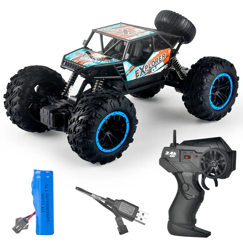 Battery Operated 2.4GHZ Off-road Remote Control Cross country Radio Control Car Toys RC Vehicle RC Stunt Car For Kids Boy Toy