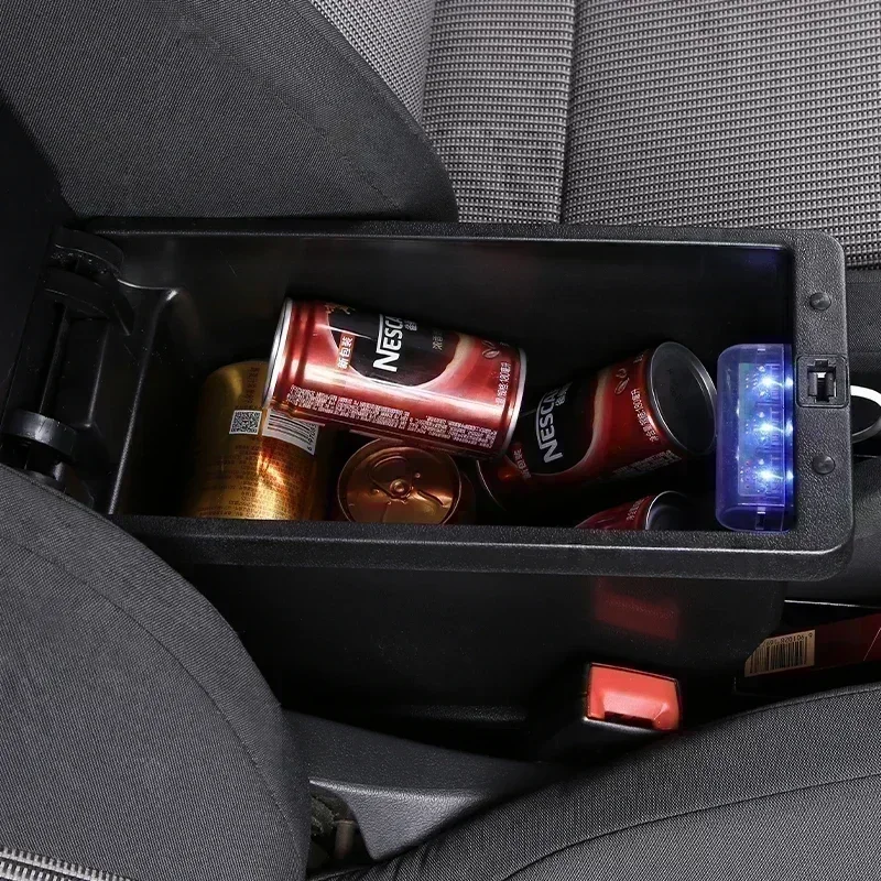 TONC Suzuki Ignis Prestige Armrest Console - Dual Storage, USB Charging,and Premium ABS Material for Unrivaled Interior Elegance