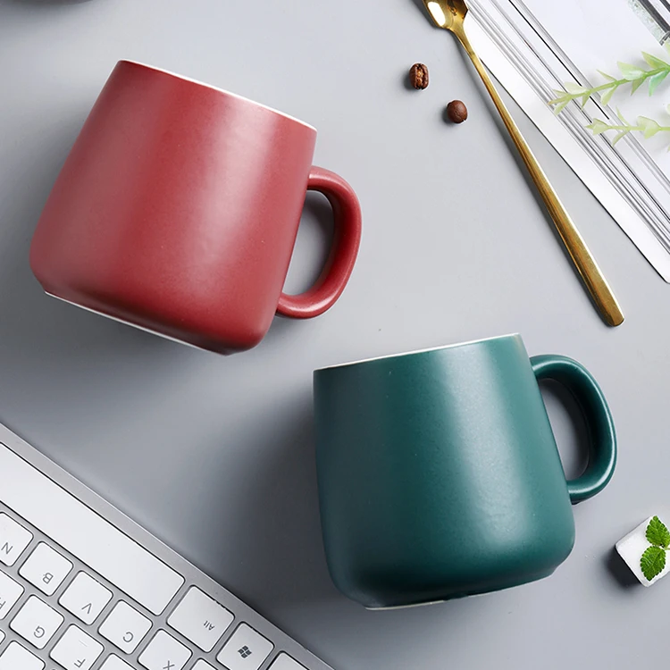 13OZ Factory Direct Sale Food Safe Custom Printed Porcelain New Bone China Mocha Coffee Latte Mug