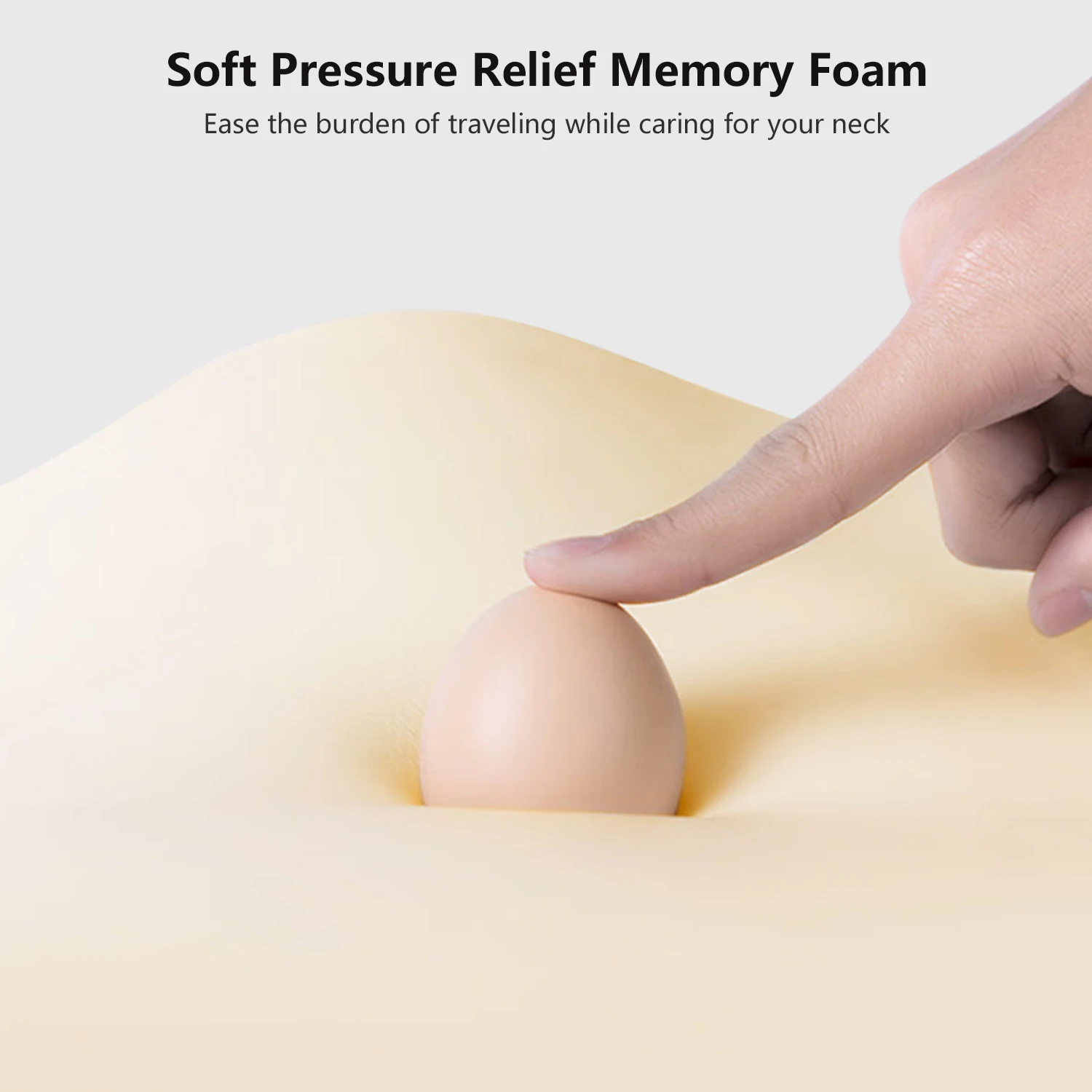 Wholesale pillow  Comfortable Car Headrest Foam Travel Pillow slow rebound good quality travel neck pillow