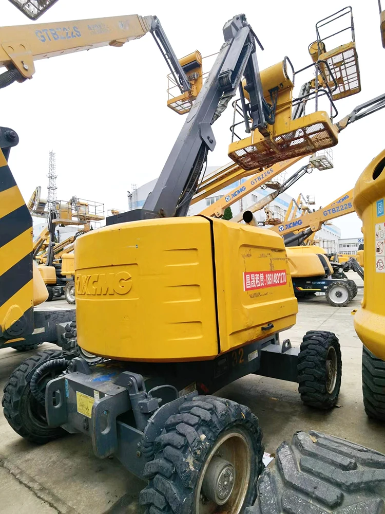 XCMG Official GTBZ14 Aerial Work Platform 14m Used Articulated Boom Lift Price for Sale