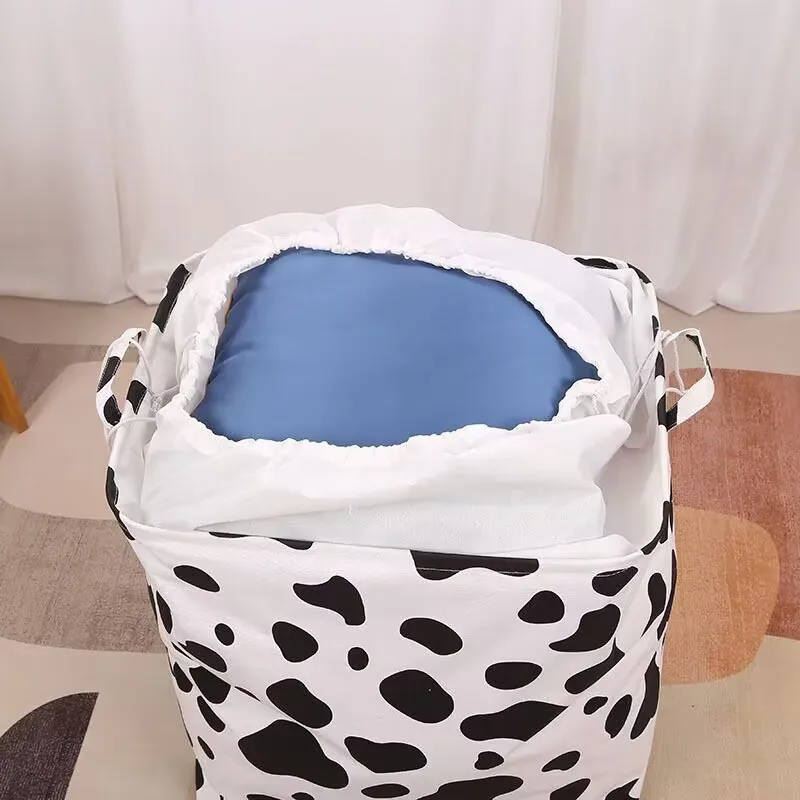 New Foldable Storage Basket Clothes Storage Bag Cloth Bedroom Storage