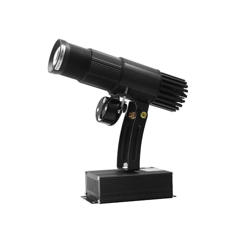 
Black Color 15 Watt Non-waterproof Logo Projection Lamp with Remote Control HD LED Gobo Projector for Advertising 