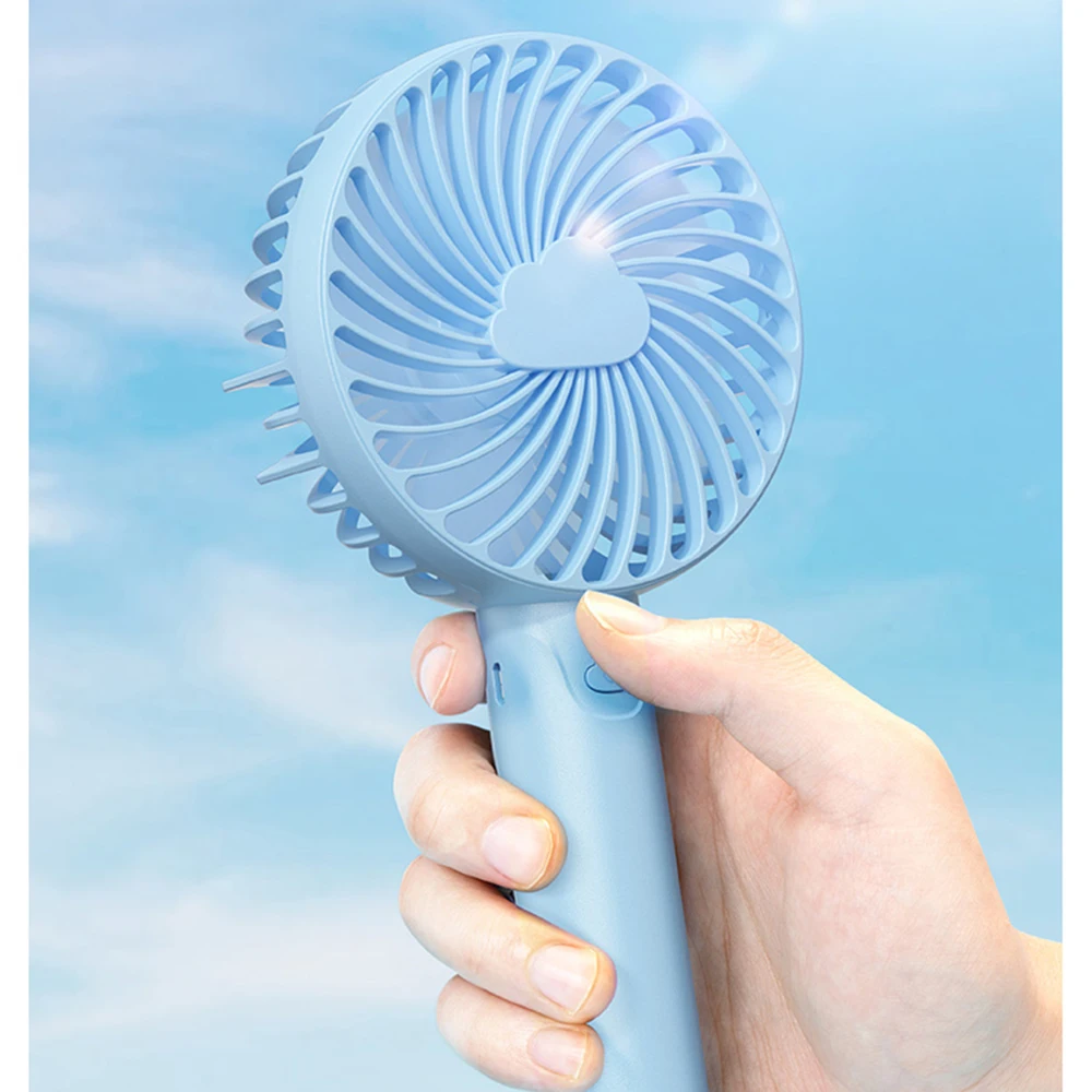 K1 cloud three Wind speed  adjustment 3 hours use time 800 MA Battery charging cooling usb portable electric  rechargeable fun