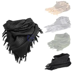 100% Cotton Windproof Military Shemagh Tactical Desert Keffiyeh Scarf Wrap