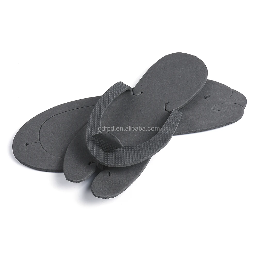 Custom Logo Disposable Pedicure Eva Foam Hotel Flip-flops Slipper for Nail Salon Day Spa