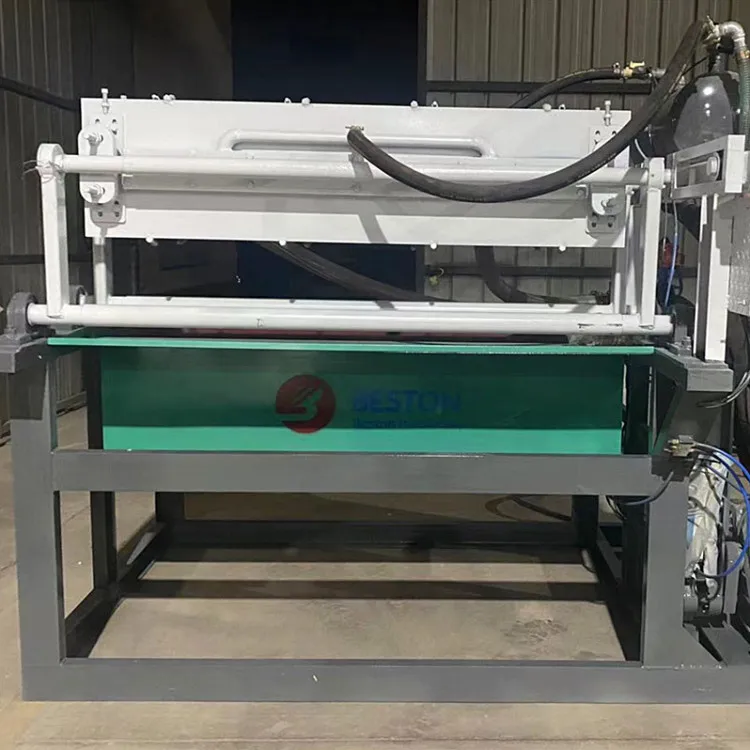 Beston Group BTF1-4 Egg Tray Making Machine Delivered to Peru