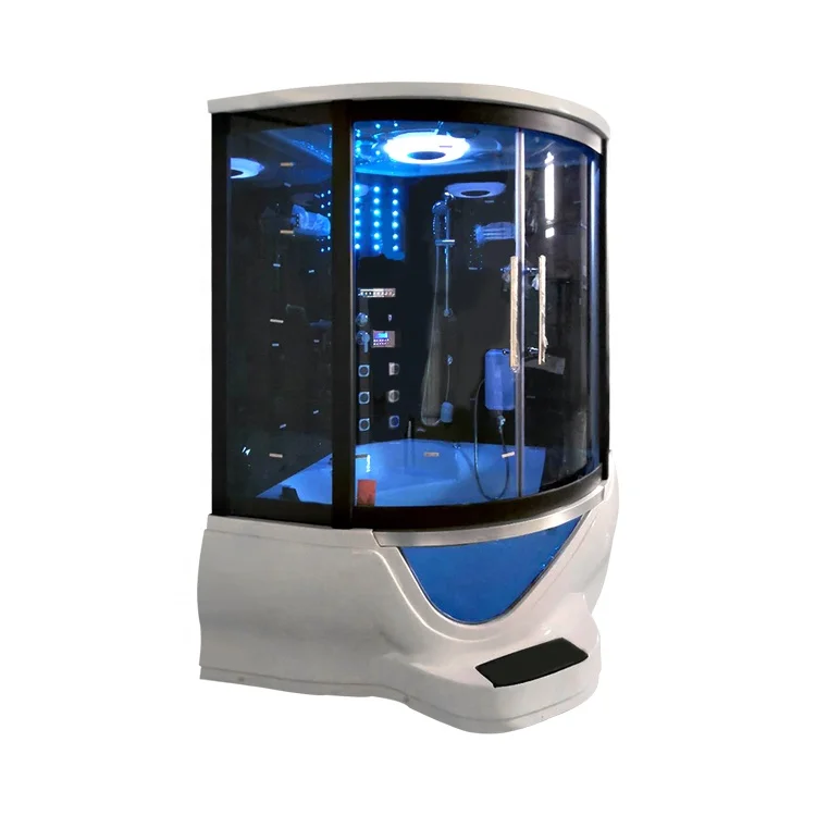 Top sales indoor wet steam room Luxurious massage freestanding steam room personal health sauna wet shower steam cabin