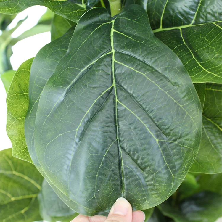 1.2m Artificial frond fiddle leaf fig tree 5614