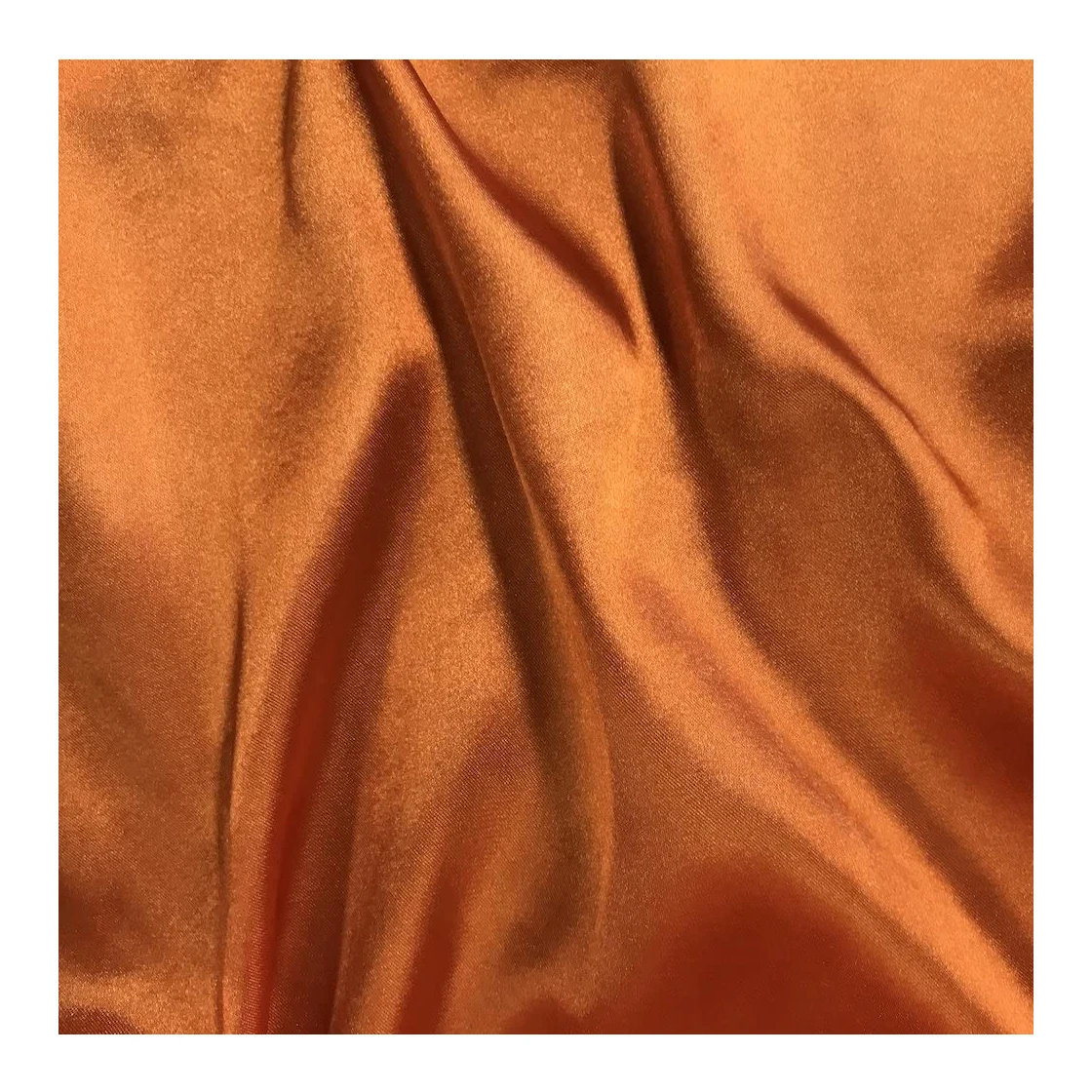 Wholesale Custom Multi-color Comfortable Soft Smooth Silk Crepe Fabric 100% Polyester Satin Fabric for dress
