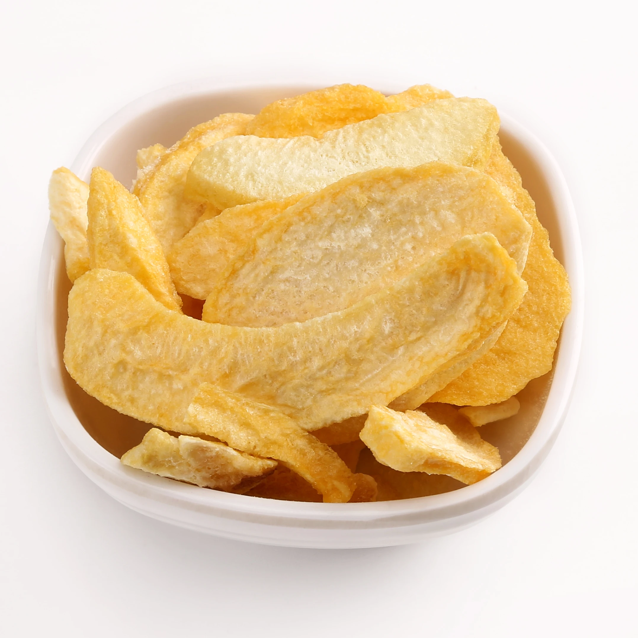 Lujia Wholesale Natural Without Sugar Fruit Slice Freeze Dried Apricot Freeze Dry