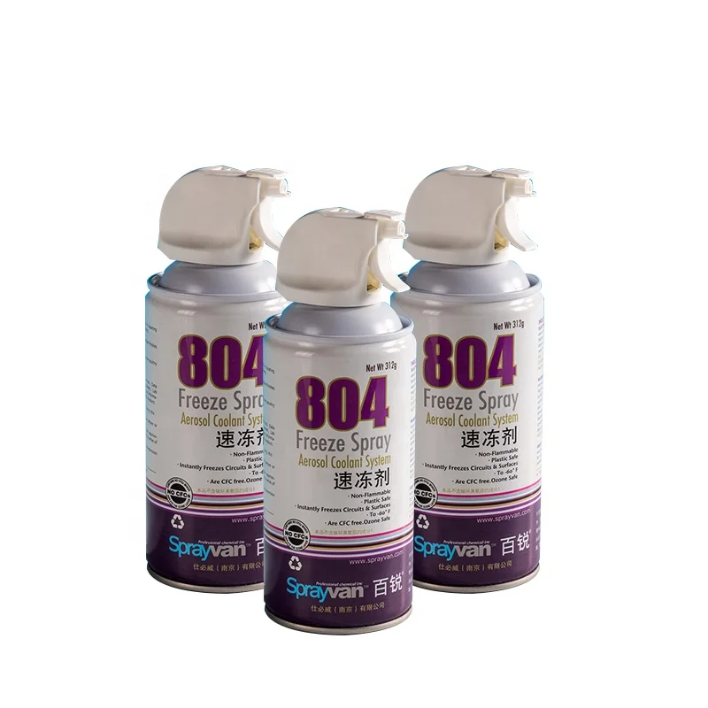
Freeze spray, Coolant spray, Super cold spray Sprayvan 804# Factory Production 