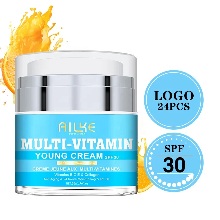 Ailke 2023 Hot Sale Chinese Best Quality Fast Super Black Skin Face Bleaching Cream Whitening For Women