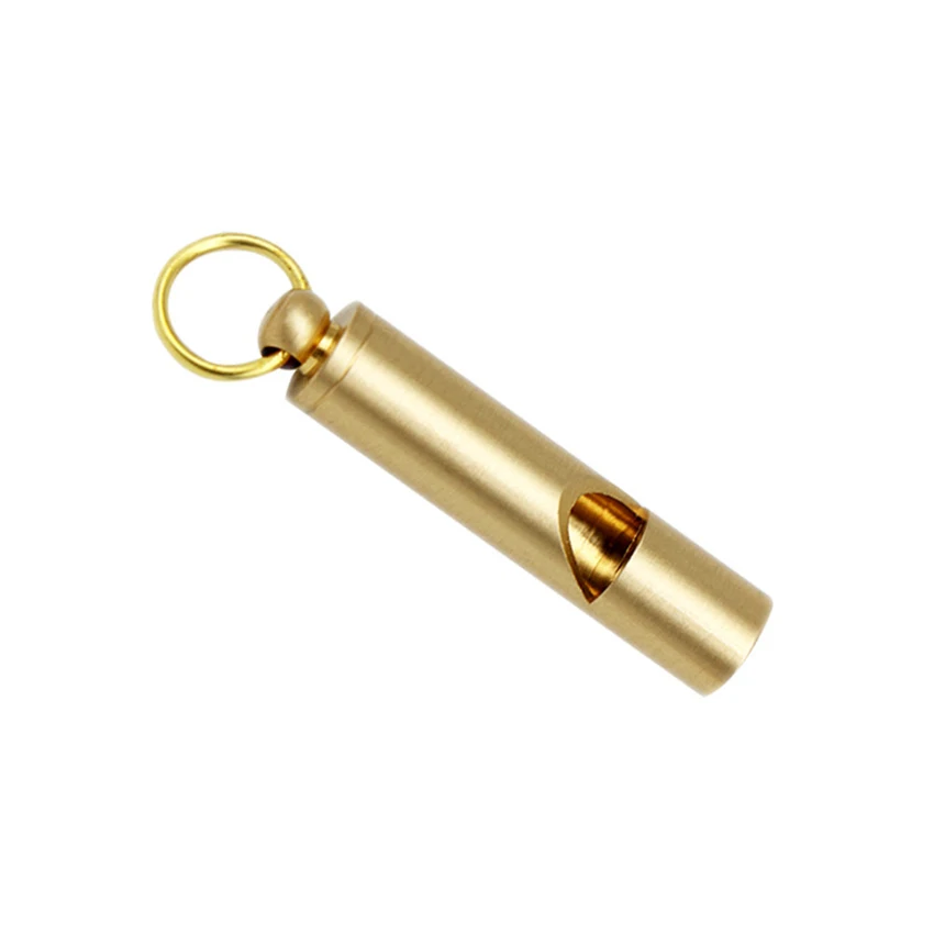 Brass Outdoor Survival Whistle Equipment Amazon Supplies Retro Referee Brass Whistle Pure Brass Survival Whistle