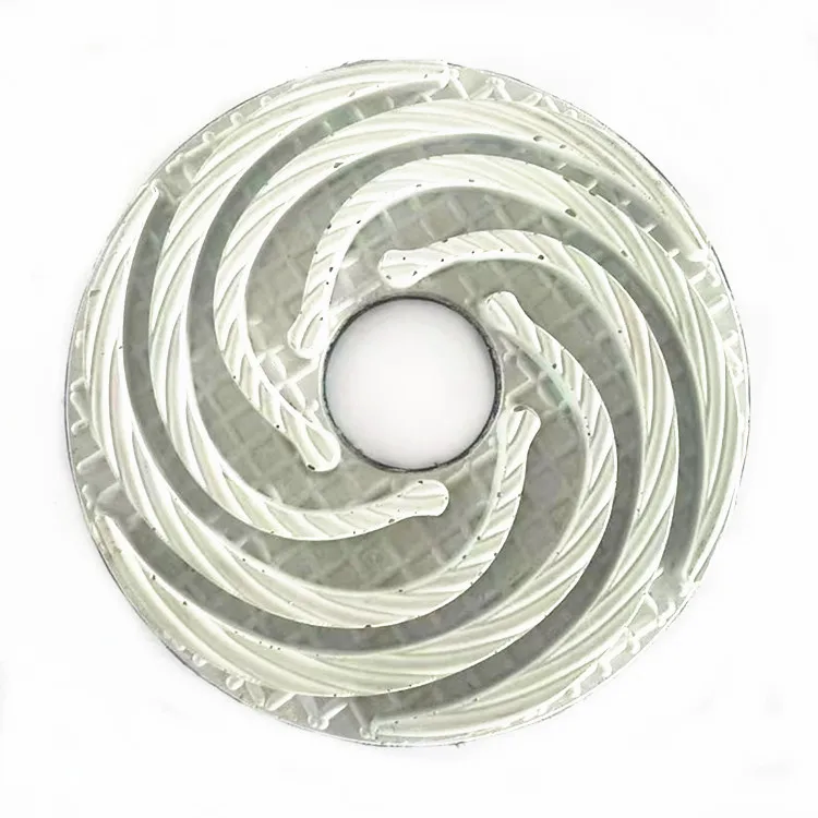 8 inch Diamond Cyclone Polishing Pad For Granite Grinding