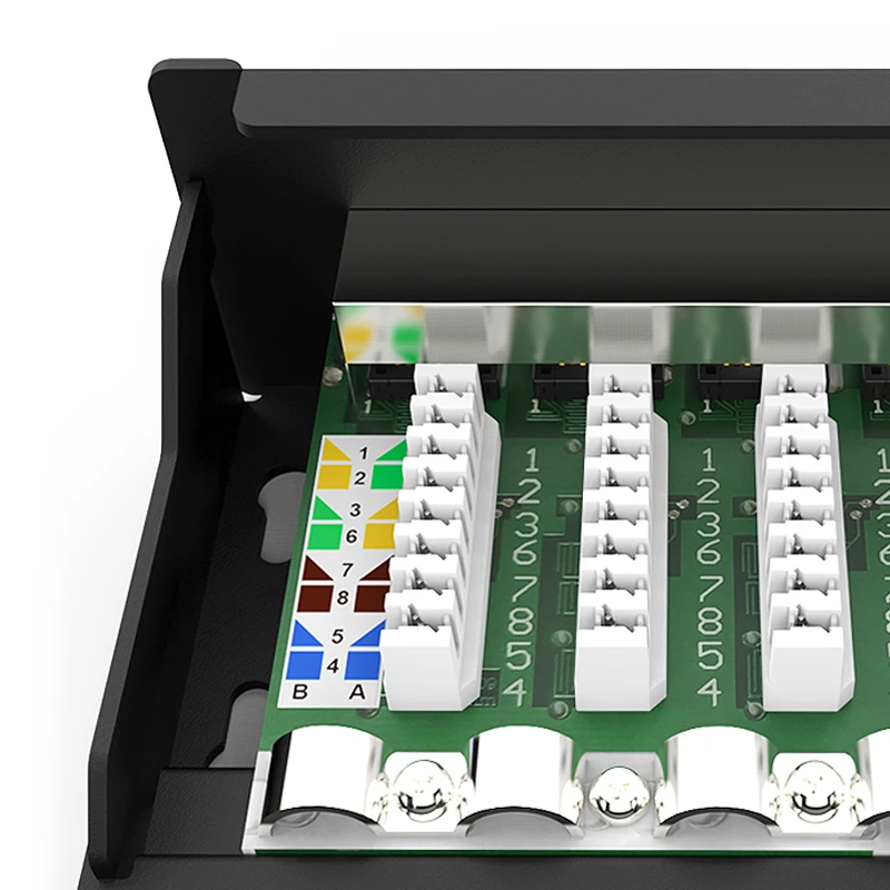 FTP 12 портов Лидер продаж RJ45 CAT6A CAT6 CAT5E poe коммутационная панель