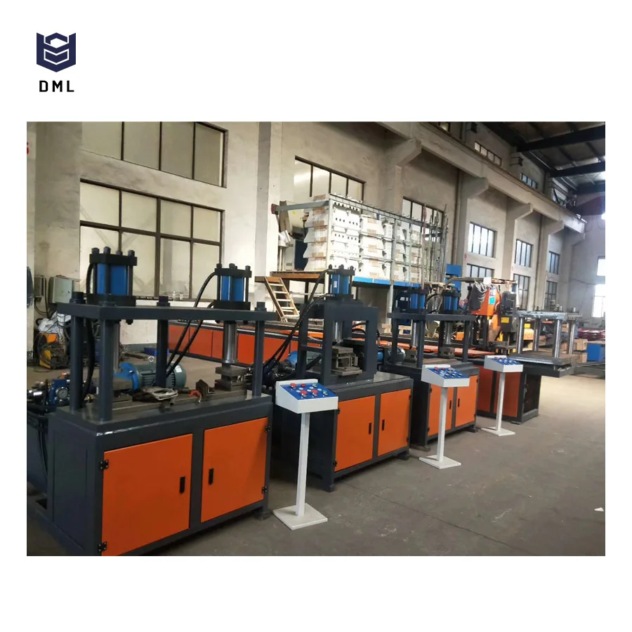 Cnc Steel Tube Hole Square Punch Hydraulic Pipe Punching Machine