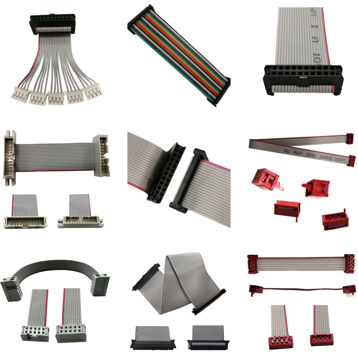 1 27 мм 10 Pin IDC плоский ленточный кабель соединительный в