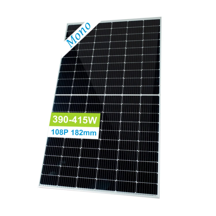 China Supplier Solar Panel Price 390w-415w PV Solar Module Panels Poly Silicon Wholesale