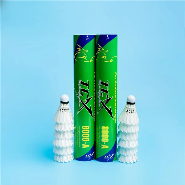 durable goose feather badminton training shuttle /Best Durable all around shuttle cock