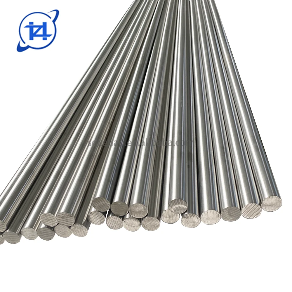 Китайская фабрика производит титановые стержни и сплав титанового стержня GR1 для экспорта