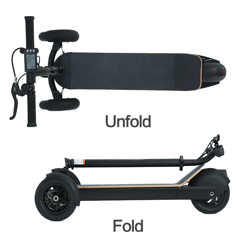 NEW Fashion foldable electric scooter for outdoor sport 3-wheel skate board tricycle skateboard