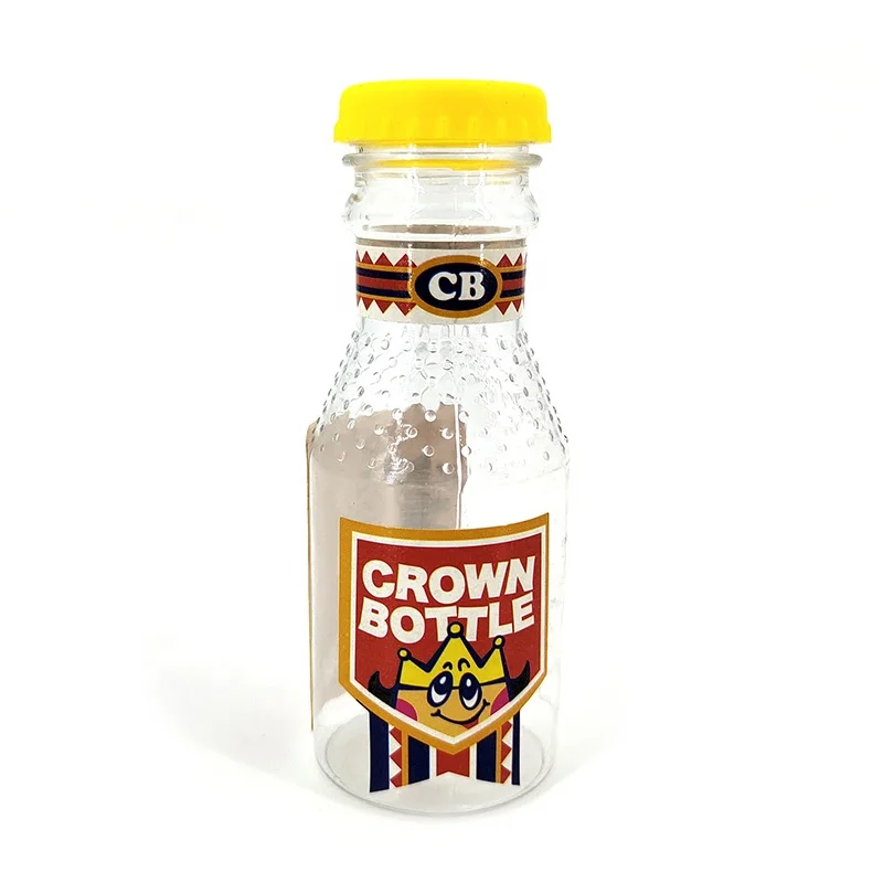 plastic bottle candy toys inside food grade toys capsule candy with toy