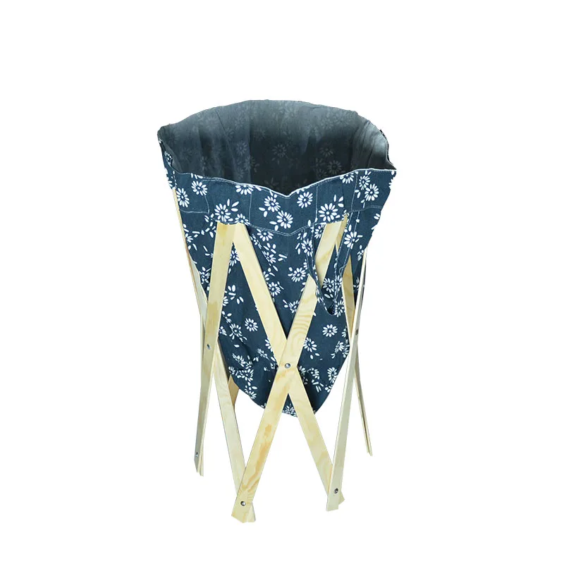 Большая деревянная корзина для белья, детские игрушки для хранения грязной одежды, мешки для белья, корзины с деревянной подставкой для спальни, ванной комнаты